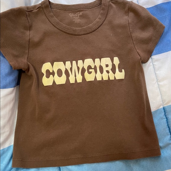 Brandy Melville Tops - brandy melville ashlyn cowgirl crop top